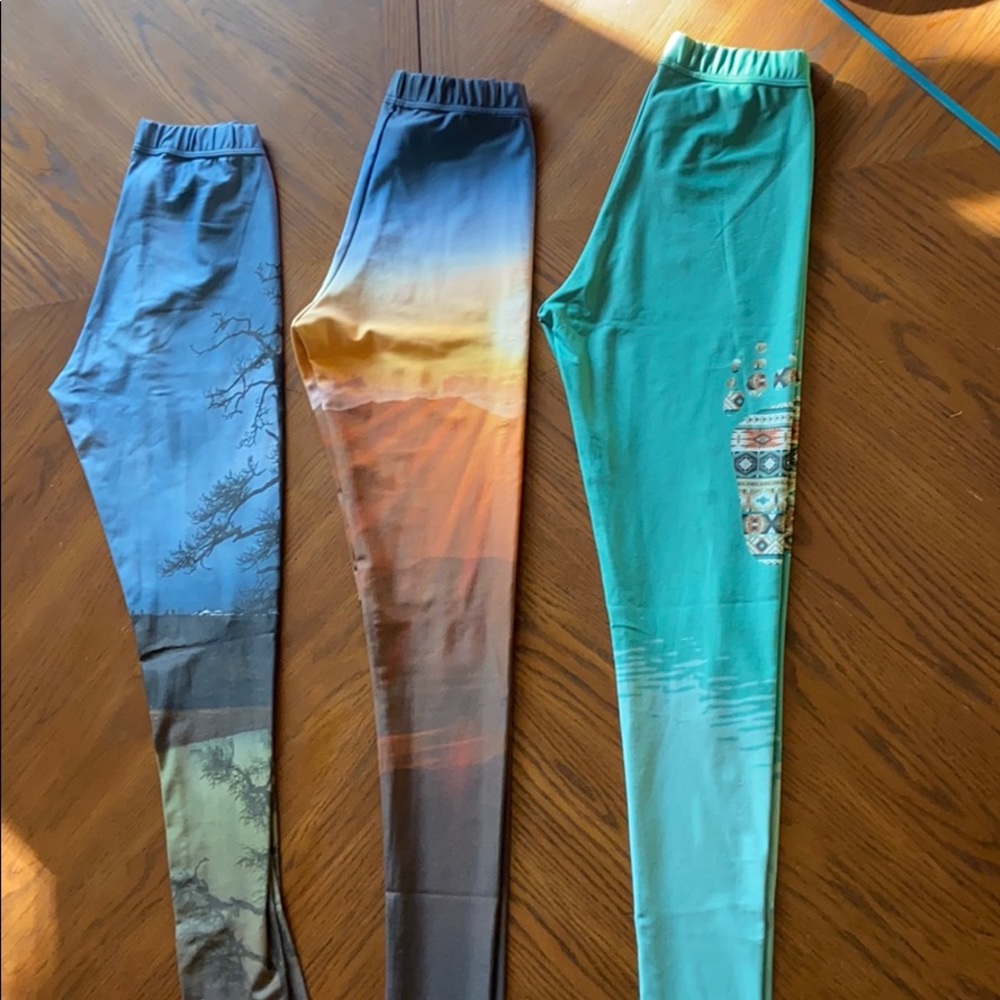 Yoga pants - all 3